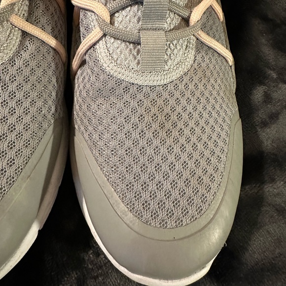 Vionic Zeliya Gray Lilac Peach Pink Orthotic Walking Fabric Lace Up Shoes 9.5 Wd - Picture 5 of 15